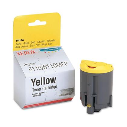 Xerox 6110/6110MFP Yellow Toner Cartridge, 106R01273
