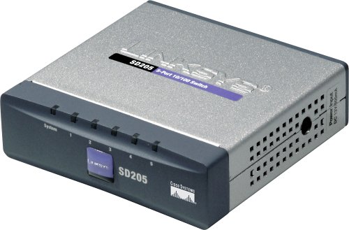 Linksys SD205 Ethernet Switch
