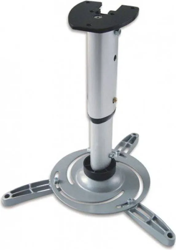 Techly ICA-PM 102S Extendable Ceiling Mount 30-37 cm Silver