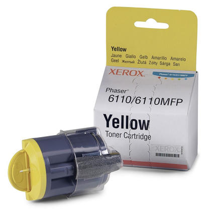 Xerox 6110/6110MFP Yellow Toner Cartridge, 106R01273
